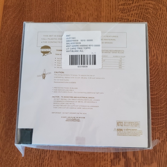 Anthropologie Illuminated Capiz Star Tree Topper - Picture 7 of 7